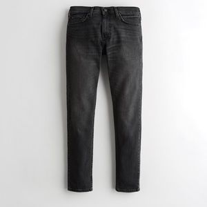 Hollister black skinny jeans